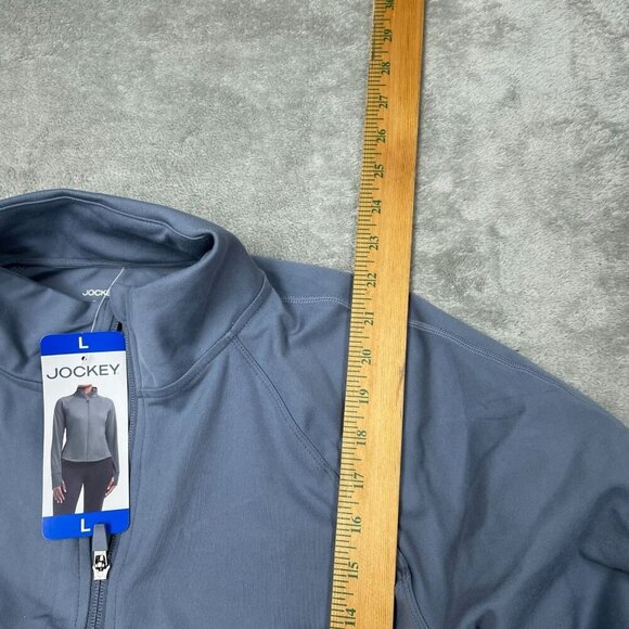 Jockey Womens Full-Zip Jacket L Size NWT 6613 - Picture 8 of 8